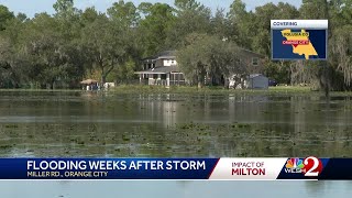 Volusia County resdients worry flooding will worsen with Tropical Storm Sara [upl. by Frieda]