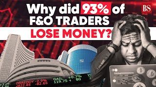 Why did 93 of FampO traders lose money  FampO trading  Futures amp Options  Stock Market  SEBI  BSE [upl. by Arednaxela]