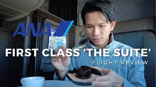 UNDERWHELMING First Class Experience  ANA ‘The Suite’ Flight Review [upl. by Ynahpets457]