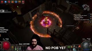 Path of Exile 323  Mana Righteous Fire Leveling is REALLY BUSTED [upl. by Heidy]