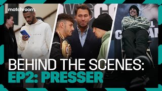 Fight Week Day 2 Leigh Wood vs Michael Conlan  Press Conference Behind The Scenes [upl. by Cantlon608]