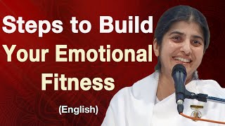 Steps to Build Your Emotional Fitness Part 1 English BK Shivani at Spain [upl. by Aerdnaeel680]