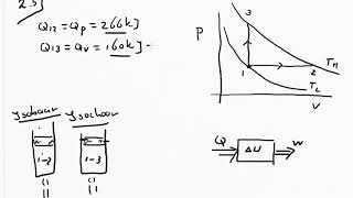 Thermodynamica Eerste hoofdwet opg 25 [upl. by Angie]