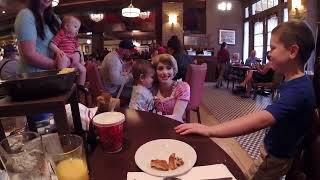 Trattoria al Forno Character Breakfast  Our first Disney video from 2018 [upl. by Samuel]