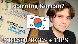 TIPS For Learning KOREAN 🇰🇷✨ From Beginner to Advanced Resources  Advice 📚 [upl. by Attenborough36]