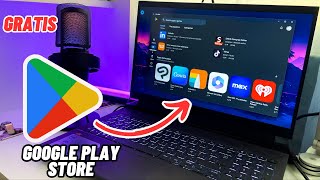 🔥Cómo Instalar Google Play Store en Windows  Android en tu PC  NO EMULADORES [upl. by Llenrag125]