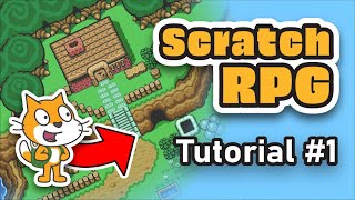 RPG Tutorial  Craft your dream Scratch Game  1 The Player ⛹️ [upl. by Mharg272]