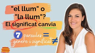 📢 EL llum o LA llum Masculí o femení  7 paraules en català amb què tothom dubta [upl. by Andriette]