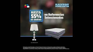 Sorprende tus sentidos con los miles de productos y ahorros increíbles en el Blackfriday Homecenter [upl. by Ervin923]