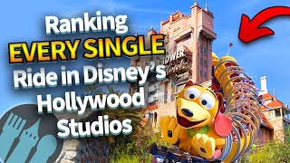 Ranking EVERY SINGLE Ride in Disney’s Hollywood Studios [upl. by Ayana]