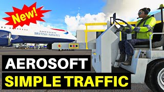 AEROSOFT SIMPLE TRAFFIC  LVFR JETWAY PRO  MICROSOFT FLIGHT SIMULATOR [upl. by Odetta250]