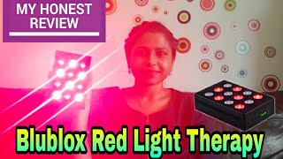 BLUblox Redlight Therapy Device Review  Anti aging Blublox Hive mini [upl. by Paucker]