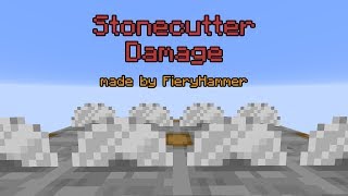 Stonecutter Damage  Minecraft 16 Data Pack [upl. by Aderb]