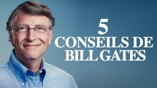 Bill Gates  5 conseils pour réussir son entreprise [upl. by Dimitri297]