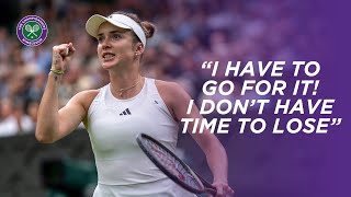 Elina Svitolina QuarterFinals Press Conference  Wimbledon 2023 [upl. by Felicidad]