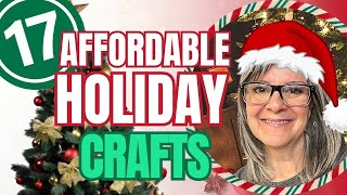 17 Easy And Affordable Christmas Crafts  Budgetfriendly Diy Gift Ideas [upl. by Otsugua]