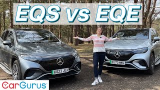 Mercedes EQS SUV vs EQE SUV Best of the Benz [upl. by Fairbanks988]