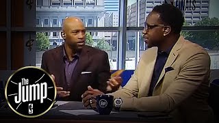 Vince Carter Still Emotional About Accidently Injuring Patrick McCaw  The Jump [upl. by Yraek544]