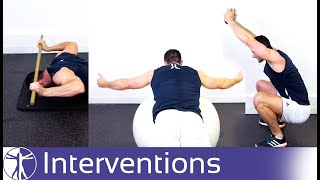 Thoracic Spine Extension Strengthening Exercises [upl. by Rastus]