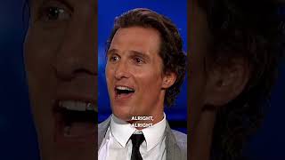 Matthew McConaughey Reveals How Alright Alright Alright Came to Be [upl. by Macri]