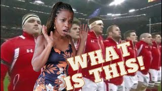 Welsh National Anthem Just Before Wales Beat England First Time Reaction [upl. by Adnohs]