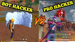 Bot Hacker Vs Pro Hacker  freefire best hacker tamil  freefire hacker vs hacker tamil [upl. by Ylluz]