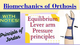 Orthosis Biomechanics easily explained in detail step by step [upl. by Liek]