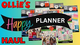 “Happy Planner” Sticker Book Haul  Ollie’s Edition [upl. by Nueoht440]