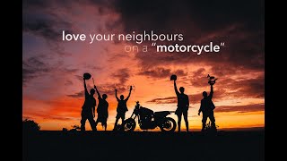 TRAILER quotLOVE YOUR NEIGHBOURS ON A MOTORCYCLEquot [upl. by Eudora660]