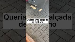 Uma maneira fácil e barata de fazer calçada de tijolinho [upl. by Ybreh]