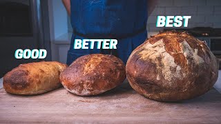 1 DOUGH 3 LOAVES  The Easiest Actually Good Bread You Can Make [upl. by Adela]