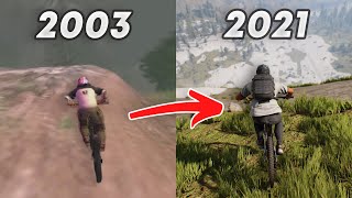 The EVOLUTION of MOUNTAIN BIKE Games Over The Years [upl. by Ailesor541]