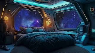 Cozy Space Sleep  Discover Distant Planetary Systems with Relaxing Spaceflight Ambience  10 Hours [upl. by Fanechka451]