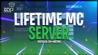 LIFETIME Minecraft Server Erstellen × Minecraft Server KaufenMieten × ZapHosting ⚡ GamePvP [upl. by Gredel]