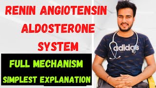 Renin Angiotensin Aldosterone system  RAAS  Angiotensin [upl. by Eidod]