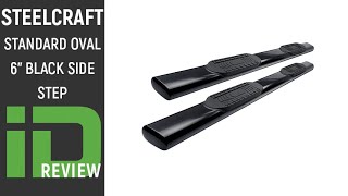 Steelcraft Standard Oval 6inch Black Side Steps [upl. by Eneliak]