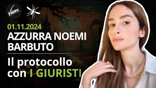 Azzurra Noemi Barbuto  Il protocollo con i giuristi  La Zanzara del 01112024 [upl. by Nylicaj]