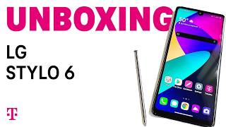 LG Stylo 6 Unboxing  TMobile [upl. by Tongue]