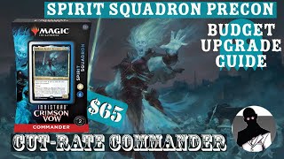 Spirit Squadron  Precon Upgrade Guide  Commander  EDH  Budget  CutRate Commander [upl. by Malti]