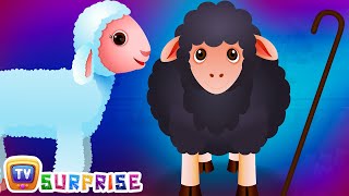 Surprise Eggs Nursery Rhymes Toys  Baa Baa Black Sheep  Learn Colours amp Farm Animals  ChuChu TV [upl. by Navinod457]