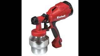 Pistola para pintar yo Sanitizar 500W EINHELL TCSY 500 P [upl. by Ajiam408]