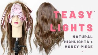 Teasylights NATURAL HIGHLIGHTS  MONEY PIECE [upl. by Garber451]