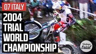 07 ITALY 🇮🇹  2004 TRIAL WORLD CHAMPIONSHIP [upl. by Marchese]