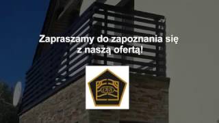 Ogrodzenia balustrady bramy przesuwne Dzierżążno DB [upl. by Tnomel]