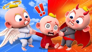 Angel or Demon😈😇 Let Your Heart Lead The Way  Stranger Danger Song  Nursery Rhymes amp Kids Songs [upl. by Kries469]