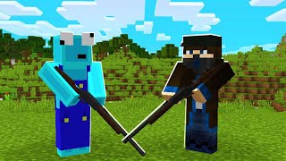 Building on MODDED WAR with the boysMinecraft War 2 [upl. by Yromas]