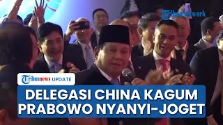 Momen Hangat Prabowo Nyanyi Lagu Daerah O Ulate di Beijing Delegasi China Langsung Merekam [upl. by Byrom]