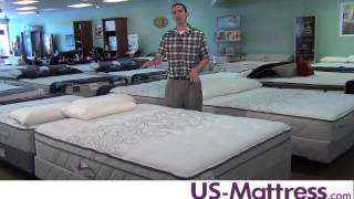 Sealy Posturepedic Classic Santa Paula Cushion Firm Euro Pillow Top Mattress [upl. by Lladnarc553]