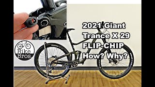 2021 Giant Trance X Geometry Flipchip  how to flip it and why [upl. by Kironde146]