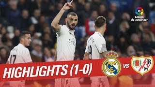 Highlights Real Madrid vs Rayo Vallecano 10 [upl. by Eliath]